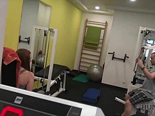 Rich Man Trains Teen Girlfriend Hard With Blowjob And Licking In POV