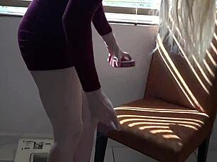 Fucked blonde model unnoticed.