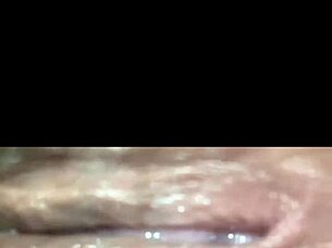 Pound my chubby pussy harder in missionary, the Latina begs with her monster cock.