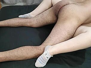 Wet pussy stepsister fucked missionary.