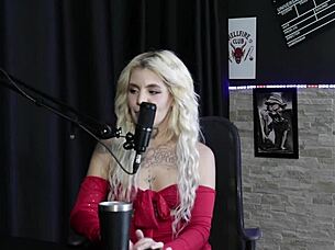 brazilian actress kyra sex in sheer red outfit compilation