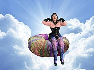 angelic granny elegance enjoys slow missionary banging with mature creampie finish.