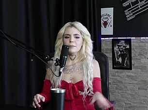 brazilian actress kyra sex in sheer red outfit compilation