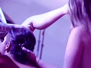 Lesbian Foot Fetish Threesome - Part 2!