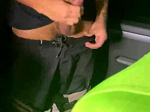 want to see the riskiest sex on the bus with spectators?