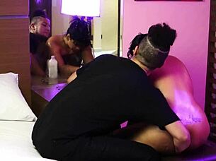 Nicoly Mattos Squirts During Oiled Massage