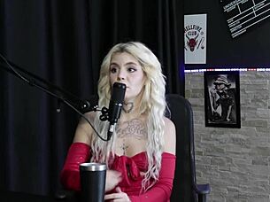 brazilian actress kyra sex in sheer red outfit compilation