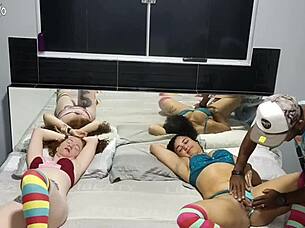 These Tight Little Tits Aren't For Just Anyone! I Got Lucky With Big Black Cock Riding!