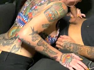 want to see the riskiest sex on the bus with spectators?