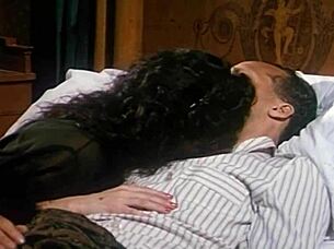 the vintage spanish slut gets cumshot in mouth.