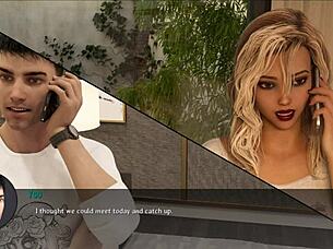 Redhead at erotic reunion event.