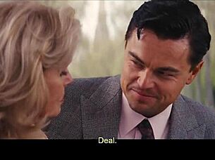 A milf shares a kiss with a brunette and blonde in missionary position.