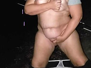 Big Titty Milf Strips And Beats Off