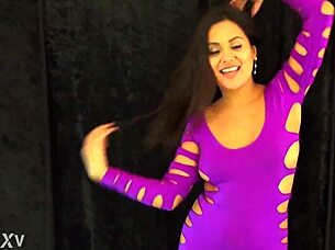 Sinsational - Petite Babe Teases with Striptease