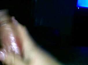 I'm masturbating solo with oil, feeling so good but my hand slips sometimes.