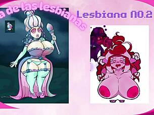 Cute teen lesbians in fun images.