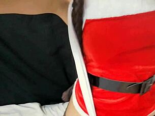 christmas face sitting wet pussy licking orgasm