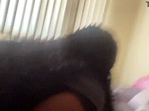 Sneaky PHONE SEX With DOGGYSTYLE Pounding Her BIG ASS