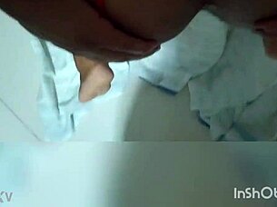 Fucking the ass of a prostitute hard.