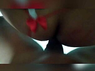 Fucking the ass of a prostitute hard.