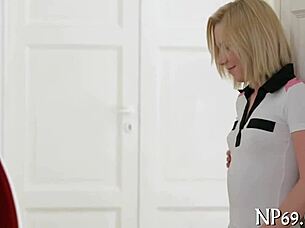 sensational spoonin delight with small 18+ tits n hardcore blowjob