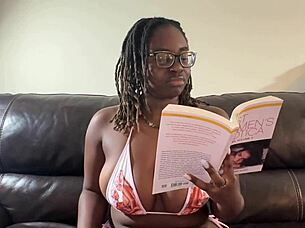 tee vuitton says, 'i'm reading for you while bathing in costume as your nerdy teen slave.'