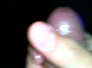 I'm masturbating solo with oil, feeling so good but my hand slips sometimes.