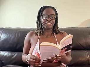 tee vuitton says, 'i'm reading for you while bathing in costume as your nerdy teen slave.'