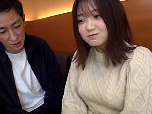 big breasted h-cup saleswoman posts erotic promotional video in lingerie and bunny costume, serving with extreme devotion part 1