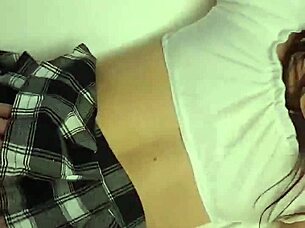 Destiny Mae Gets Fucked Hard From Behind. Can You Handle Her Tight Pussy In That Skirt?