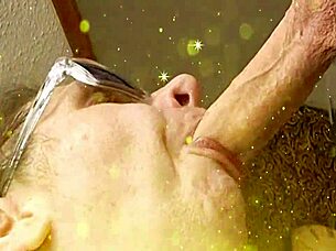 sensual sexy deep throat on 8 uncut cock