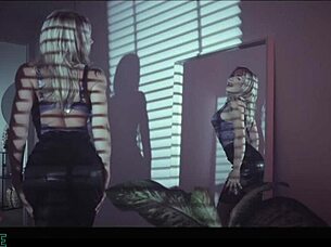 I striptease for you, Angie Lynx, with my pretty blue eyes