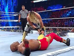 seth rollins battles austin theory and bobby lashley in the survivor series 2022