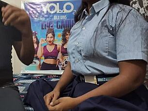 Desi college girl gets roughly fucked by her teacher.