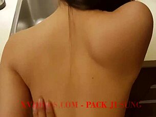 Fucking Wife from Behind Feels Amazing