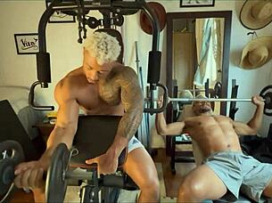 Sex during workout with personal trainer!