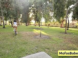 Cami Strella Seduces Charles Dera With Her Natural Big Boobs And Sexy Feet