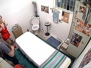 i'm getting fingered and fucked in bdsm massage, oh godd