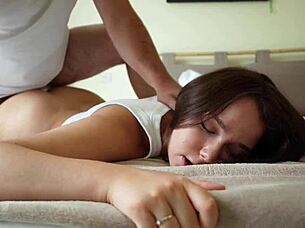 Stepsister's Hotel Mix-Up With One Bed