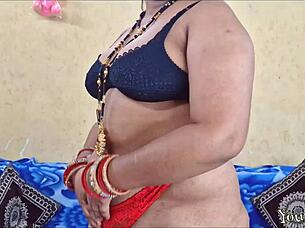 Stepmom convinces stepson to watch her sexy body