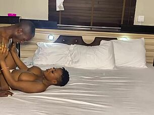 uncle visits wife's friend for a quick chat