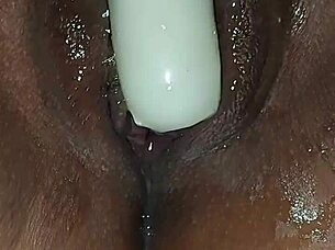 Watch This Slut Masturbate With Her Dildo, Begging For More Pleasure