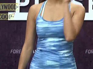 Jacqueline fernandez performs hot exercise routine in detailed video