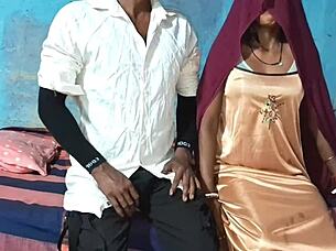 Desi Step Sister Gets Oral and Pussy Fuck in Sexy Dress