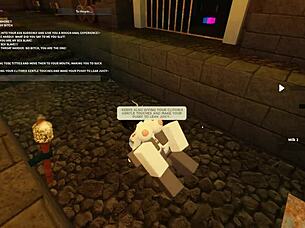 Rough Riding And Assfucking In Roblox Parody