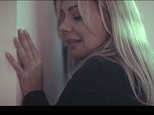 I striptease for you, Angie Lynx, with my pretty blue eyes