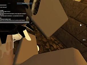 Rough Riding And Assfucking In Roblox Parody