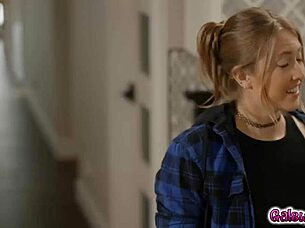 Lulu chu and electra rayne share an intimate lesbian encounter filled with passion.