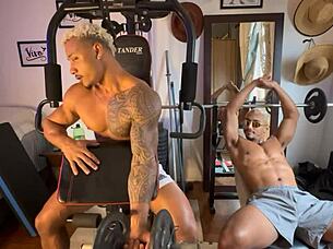 Sex during workout with personal trainer!