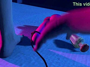 Night-Time Giantess Anal Vore Fetish